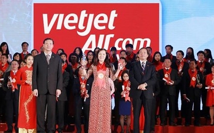 Vietjet nhận danh hiệu “Hãng hàng không được yêu thích nhất”