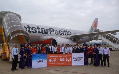Jetstar mở đường bay Huế-Cam Ranh, giá vé chỉ 31.000 đồng
