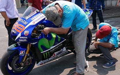 Khui công siêu xế đua Yamaha M1 tại Việt Nam