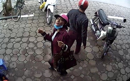 Cô gái dàn cảnh trộm laptop bị camera nhận diện