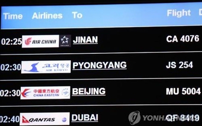 Chuyến bay 'cô đơn' không một hành khách của Triều Tiên
