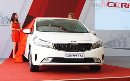 Kia Cerato 2016 thay thế K3, giá từ 615 triệu