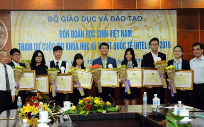 Việt Nam vượt Singapore ở hội thi Khoa học kỹ thuật quốc tế