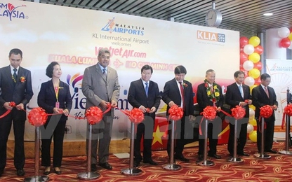 Vietjet Air khai trương đường bay TP. Hồ Chí Minh-Kuala Lumpur