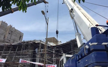 Công trình tòa nhà Kim Minh House bị sập khiến 2 người tử vong