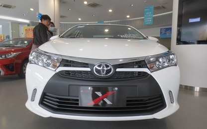 Toyota ra thêm Corolla Altis X với ngoại thất thể thao