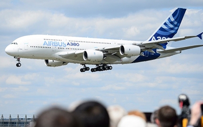 Airbus mở trang đặt vé dành riêng cho máy bay A380