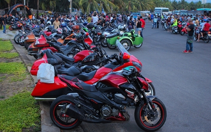 Hàng trăm môtô tụ hội tại Đà Nẵng