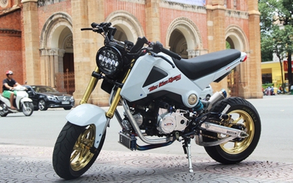 Honda MSX 125 độ hơn 500 triệu của biker Bạc Liêu