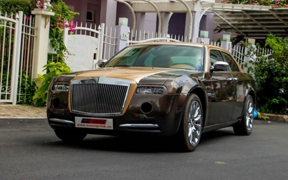 Thợ Việt độ Chrysler 300C thành 'Rolls-Royce' hết 200 triệu