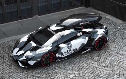 Lamborghini Huracan độ nhanh nhất châu Âu màu camo