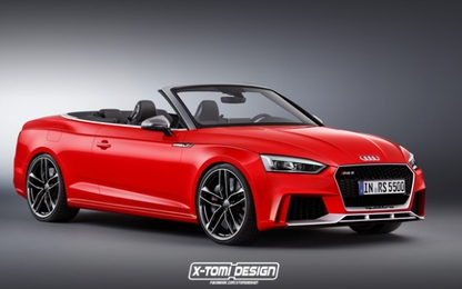 Audi RS5 Cabriolet 2018 lộ ảnh thiết kế cực đẹp