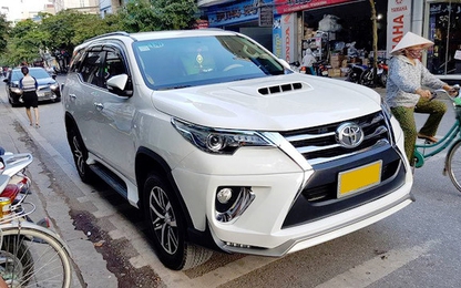 Toyota Fortuner 2017 chưa bán đã có bản độ Lexus tại Việt Nam