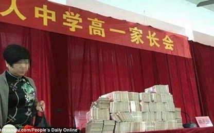 Trường học Trung Quốc thưởng học sinh 26 tỷ đồng
