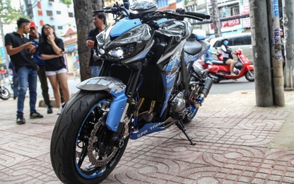 Kawasaki Z1000 độ chuẩn bị đón Tết 2017
