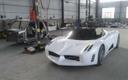 Cận cảnh siêu xe Pagani Huayra "Tàu" giá chỉ 128 triệu