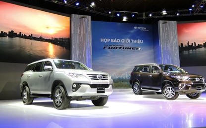 Toyota Fortuner thế hệ mới giá từ 981 triệu đồng tại Việt Nam