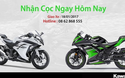 Kawasaki Việt Nam chuẩn bị ra mắt 3 mẫu xe mới