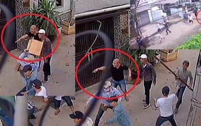 Camera ghi hình nhóm giang hồ đánh công nhân ở Sài Gòn