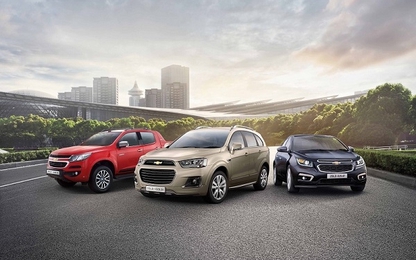 Gần 10.000 xe Chevrolet đến tay khách hàng Việt Nam năm 2016