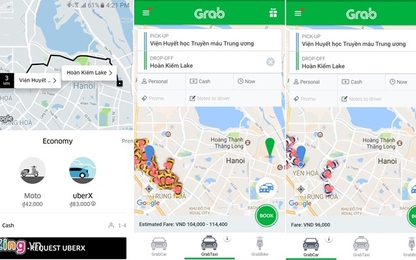 Cuộc chiến Uber và Grab: Giành giật từ thị phần tới tài xế