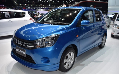 Xe giá rẻ Suzuki Celerio có giá bán từ 289 triệu đồng