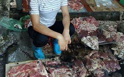 Hải Phòng khởi tố vụ án hắt dầu luyn vào người bán thịt lợn rẻ