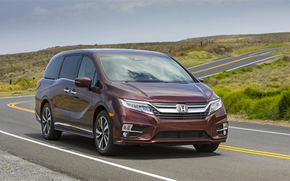 Honda Odyssey thế hệ mới giá từ 30.900 USD tại Mỹ