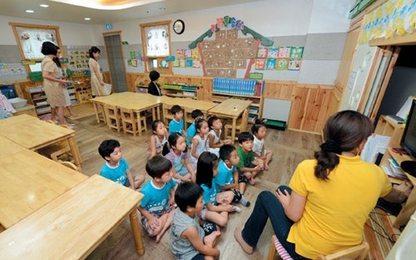Gánh nặng học hành của trẻ em Hàn Quốc