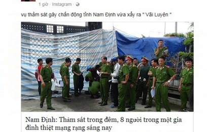 Làm rõ người tung tin đồn 'thảm sát ở Nam Định'