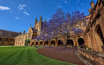 Vẻ đẹp của trường đại học có 5 thủ tướng Australia theo học