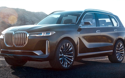 Lộ hình ảnh X7 Concept - SUV lớn nhất của BMW