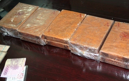 Thanh Hóa triệt phá vụ vận chuyển 15 bánh heroin, 5kg ma túy đá