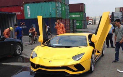 Đại gia Việt mua siêu xe Lamborghini nộp gần 5 tỷ phí trước bạ