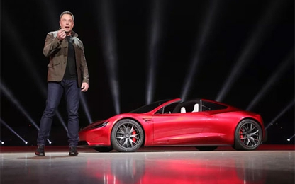 Tesla Roadster - ôtô điện tăng tốc nhanh nhất thế giới