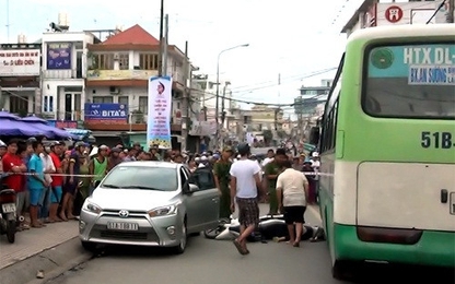 Cô gái mở cửa ôtô gây tai nạn chết người ở Sài Gòn