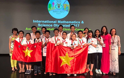 Việt Nam lần đầu giành HCV môn Khoa học cuộc thi Olympic quốc tế