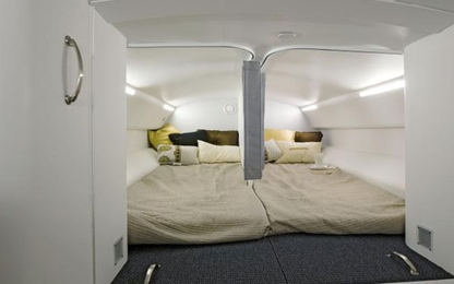Nơi ngủ của phi công trên máy bay