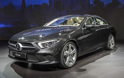 Mercedes CLS 2019 - coupe 4 cửa mới lộ diện
