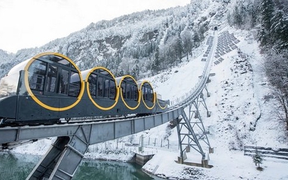 Thụy Sĩ ra mắt tuyến đường sắt dốc nhất thế giới