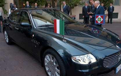 Maserati Quattroporte qua các đời Tổng thống Italy