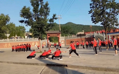 Trường dạy võ Thiếu Lâm lớn nhất Trung Quốc