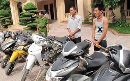 "Siêu trộm", một mình trộm cắp 16 xe máy