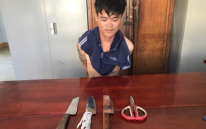 Thanh niên cầm dao đuổi chém nhiều người trong cơn 'ngáo đá'