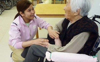 Điều dưỡng viên Việt Nam tại Nhật tăng mạnh
