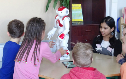 Phần Lan thử nghiệm sử dụng giáo viên robot trong trường học