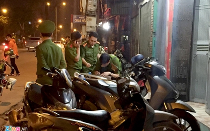 Nghi án cướp tiệm vàng trong đêm ở Hà Nội