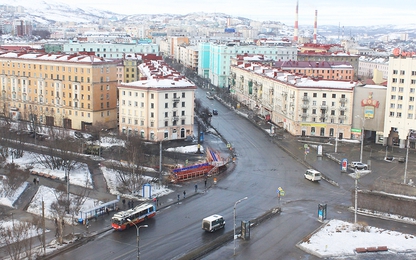 Murmansk - vùng đất trong vòng Bắc Cực của Nga