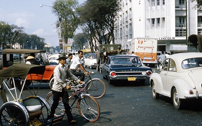 Ảnh hiếm của đạo diễn Mỹ về giao thông Sài Gòn năm 1965