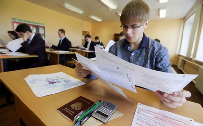 Kỳ thi tốt nghiệp quốc gia Nga: Thực hiện in đề ngay tại phòng thi